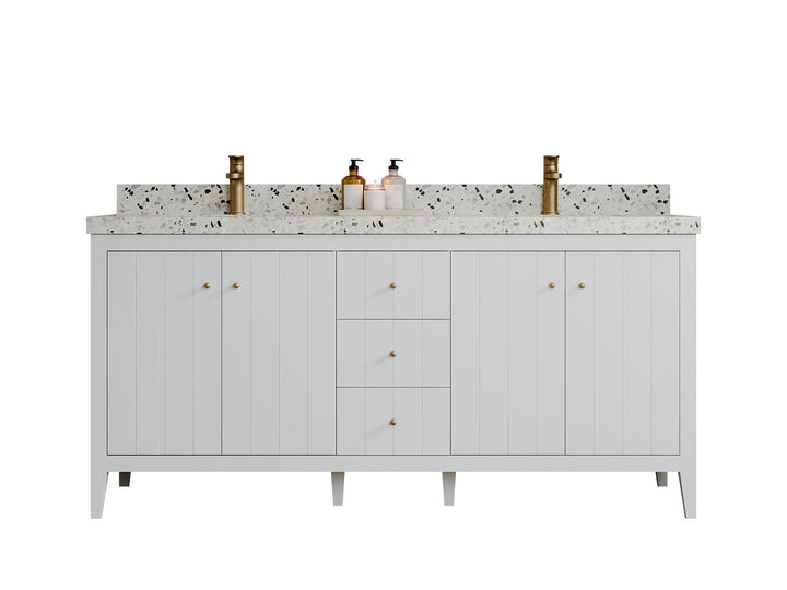 Atlanta 72 in. W x 22 in. D Double Sink Bathroom Vanity - photo 51