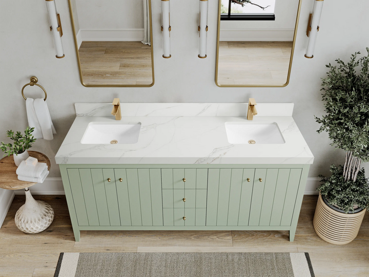Atlanta 72 in. W x 22 in. D Double Sink Bathroom Vanity - photo 19