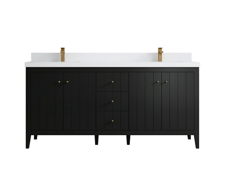 Atlanta 72 in. W x 22 in. D Double Sink Bathroom Vanity - photo 27