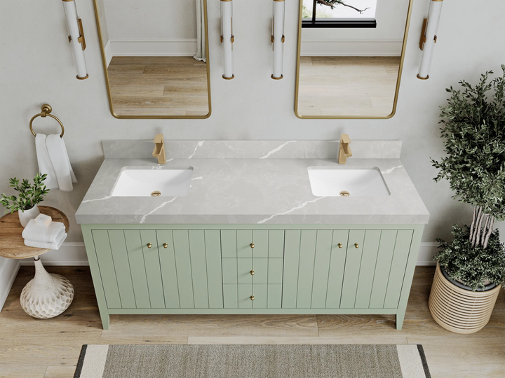 Atlanta 72 in. W x 22 in. D Double Sink Bathroom Vanity - photo 31