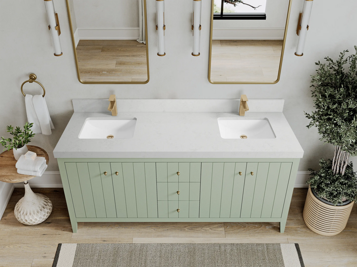 Atlanta 72 in. W x 22 in. D Double Sink Bathroom Vanity - photo 21