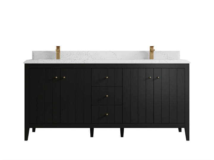 Atlanta 72 in. W x 22 in. D Double Sink Bathroom Vanity - photo 49