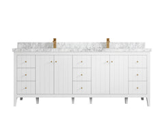 Atlanta 84 in. W x 22 in. D Double Sink Bathroom Vanity - photo 35