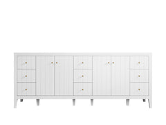 Atlanta 84 in. W x 22 in. D Double Sink Bathroom Vanity - photo 7