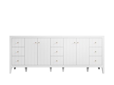 Atlanta 84 in. W x 22 in. D Double Sink Bathroom Vanity - Willow Bath and Vanity