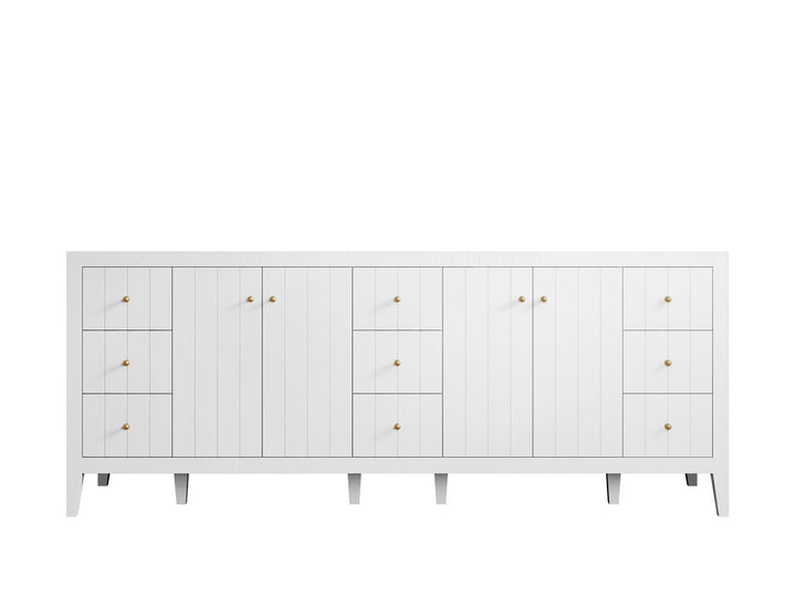 Atlanta 84 in. W x 22 in. D Double Sink Bathroom Vanity - photo 6