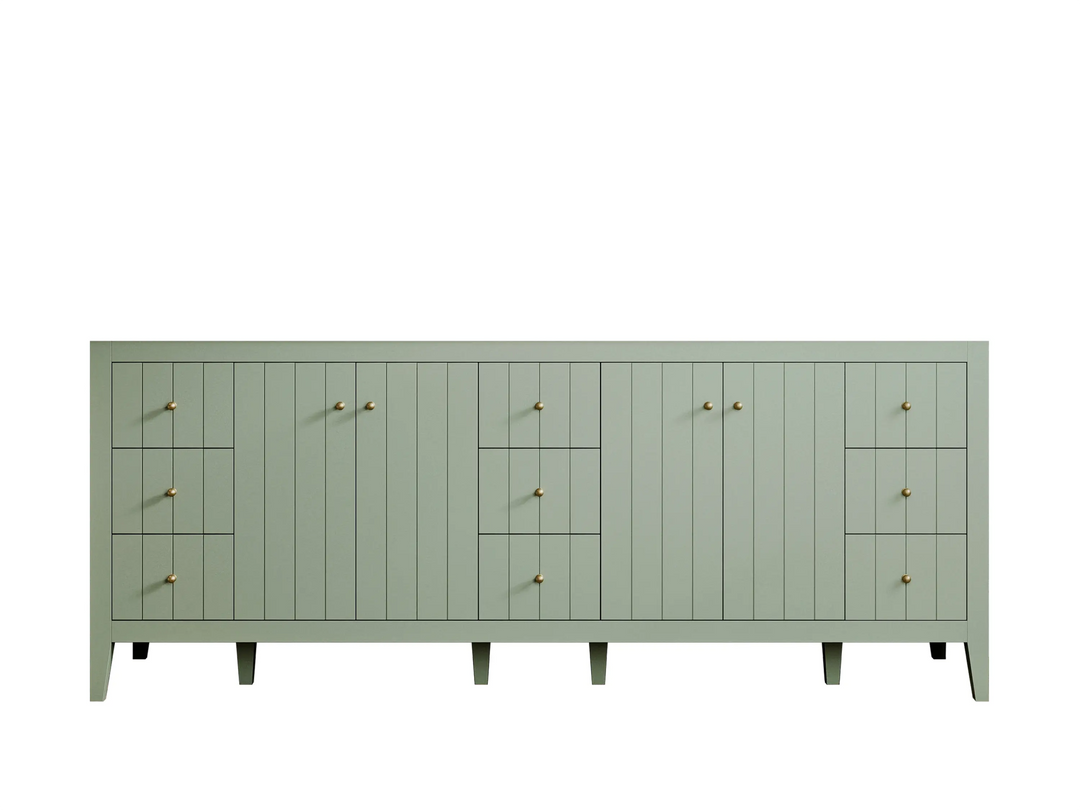 Atlanta 84 in. W x 22 in. D Double Sink Bathroom Vanity - Willow Bath and Vanity