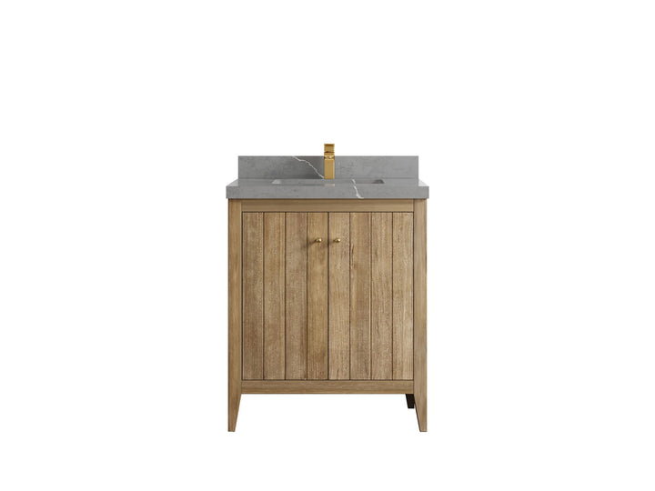 Atlanta Teak Wood 30 in. W x 22 in. D Single Sink Bathroom Vanity - photo 33