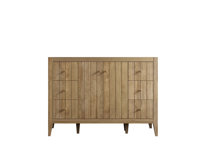 Atlanta Teak Wood 48 in. W x 22 in. D Single Sink Bathroom Vanity - photo 6
