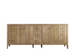 Atlanta Teak Wood 84 in. W x 22 in. D Double Sink Bathroom Vanity - photo 6