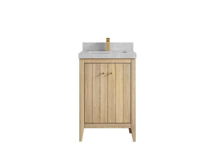 Atlanta White Oak 24 in. W x 22 in. D Single Sink Bathroom Vanity - photo 17