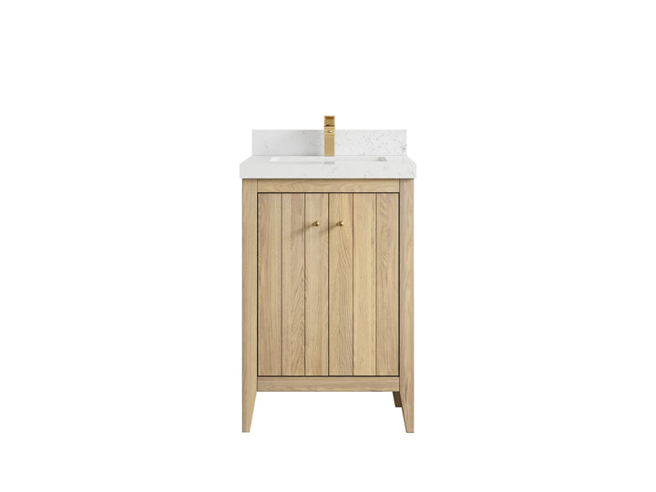 Atlanta White Oak 24 in. W x 22 in. D Single Sink Bathroom Vanity - photo 16