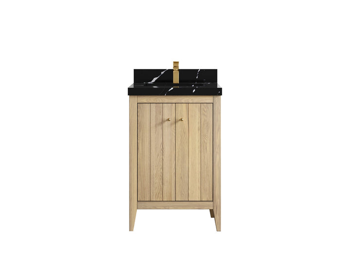 Atlanta White Oak 24 in. W x 22 in. D Single Sink Bathroom Vanity - photo 6
