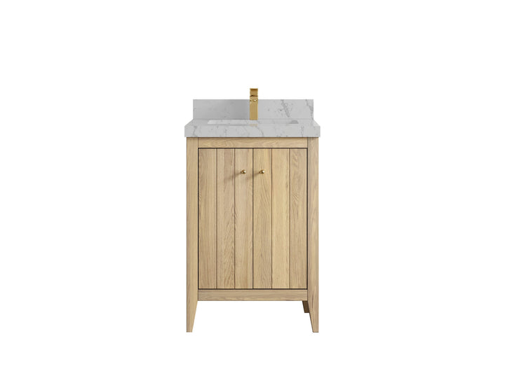 Atlanta White Oak 24 in. W x 22 in. D Single Sink Bathroom Vanity - photo 15