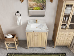Atlanta White Oak 30 in. W x 22 in. D Single Sink Bathroom Vanity - photo 22