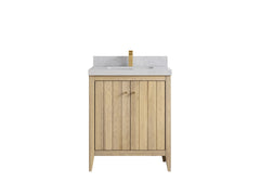 Atlanta White Oak 30 in. W x 22 in. D Single Sink Bathroom Vanity - photo 1