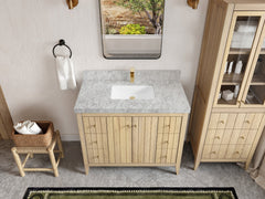 Atlanta White Oak 42 in. W x 22 in. D Single Sink Bathroom Vanity - photo 9