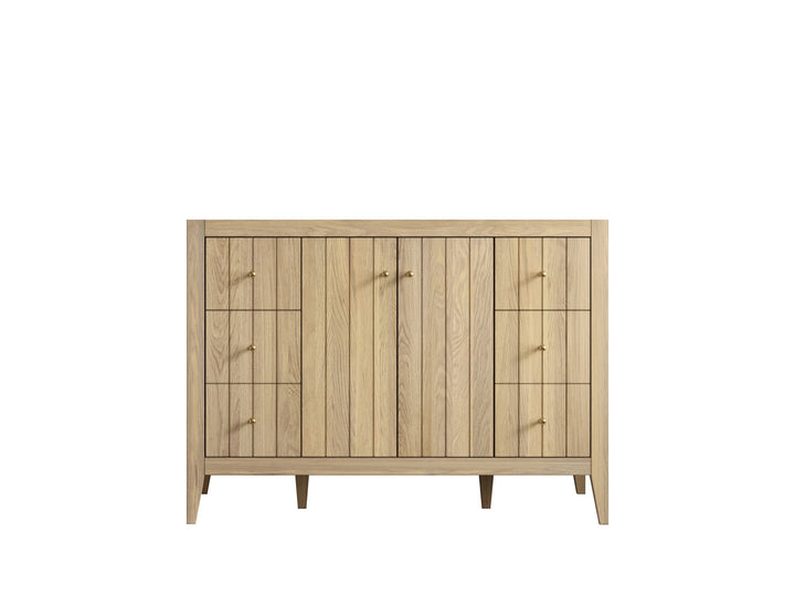 Atlanta White Oak 48 in. W x 22 in. D Single Sink Bathroom Vanity - photo 6