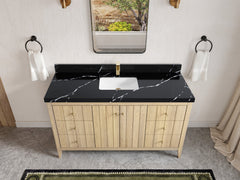 Atlanta White Oak 60 in. W x 22 in. D Single Sink Bathroom Vanity - photo 7