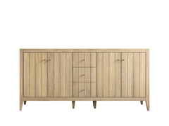 Atlanta White Oak 72 in. W x 22 in. D Double Sink Bathroom Vanity - photo 6