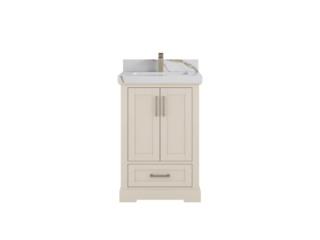 Boston 24 in. W x 22 in. D Single Sink Bathroom Vanity - Willow Bath and Vanity