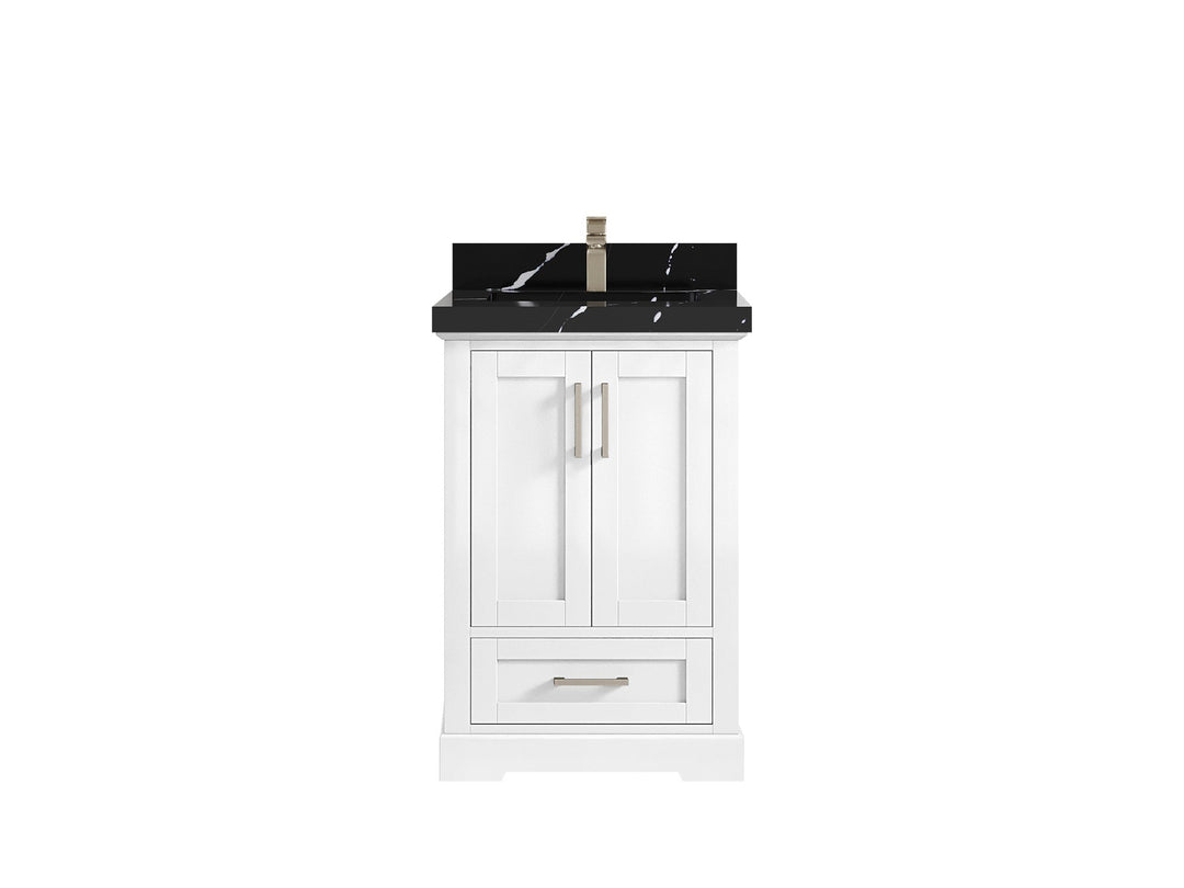 Boston 24 in. W x 22 in. D Single Sink Bathroom Vanity - Willow Bath and Vanity