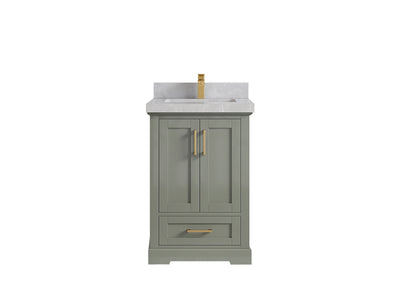 Boston 24 in. W x 22 in. D Single Sink Bathroom Vanity - Willow Bath and Vanity
