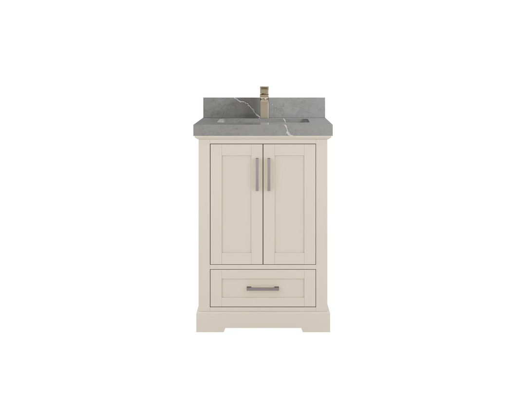 Boston 24 in. W x 22 in. D Single Sink Bathroom Vanity - Willow Bath and Vanity