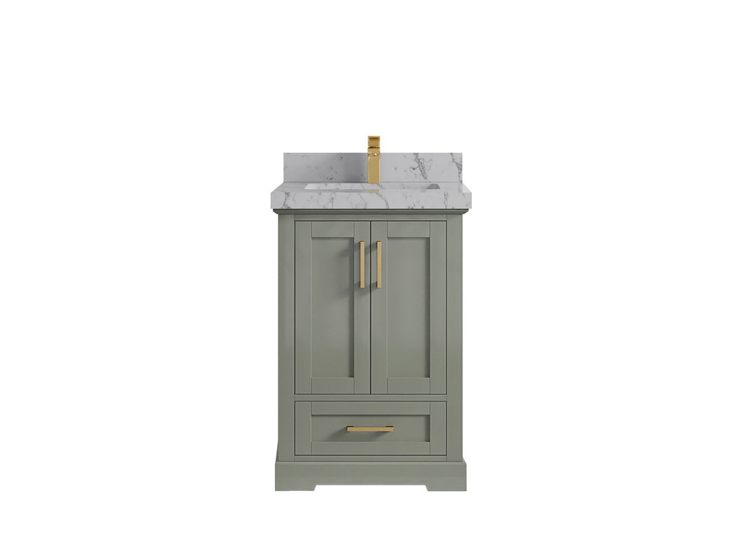 Boston 24 in. W x 22 in. D Single Sink Bathroom Vanity - Willow Bath and Vanity