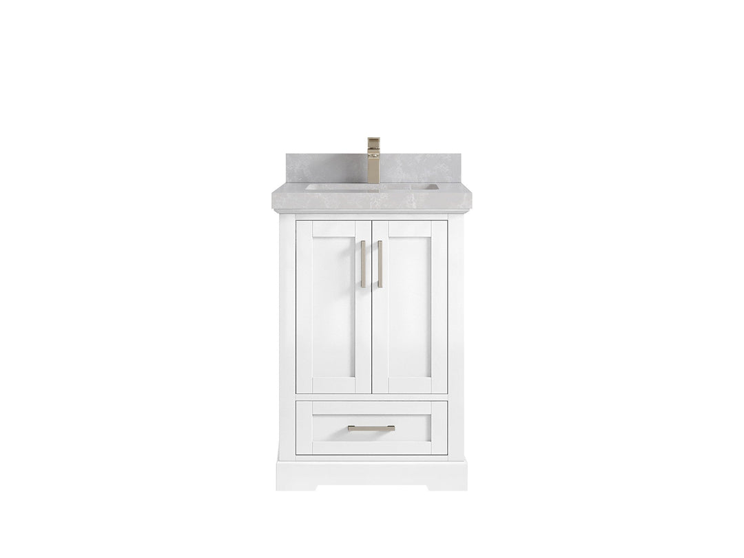 Boston 24 in. W x 22 in. D Single Sink Bathroom Vanity - Willow Bath and Vanity