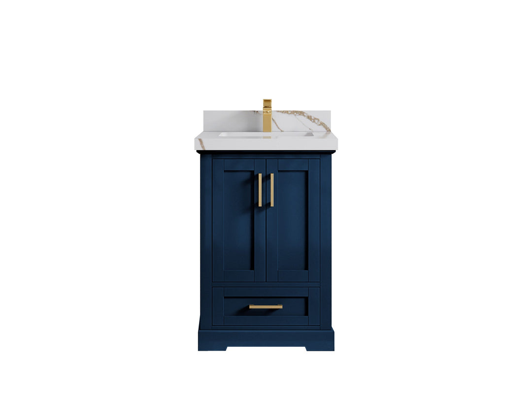 Boston 24 in. W x 22 in. D Single Sink Bathroom Vanity - Willow Bath and Vanity