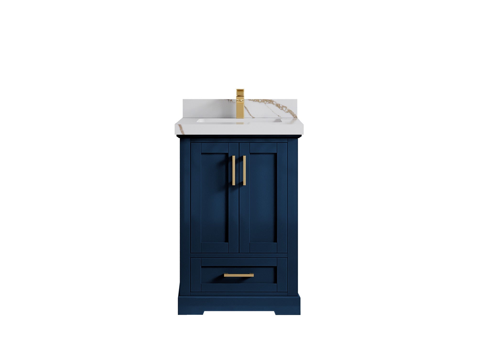 Boston 24 in. W x 22 in. D Single Sink Bathroom Vanity - Willow Bath and Vanity