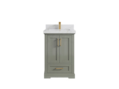 Boston 24 in. W x 22 in. D Single Sink Bathroom Vanity - Willow Bath and Vanity