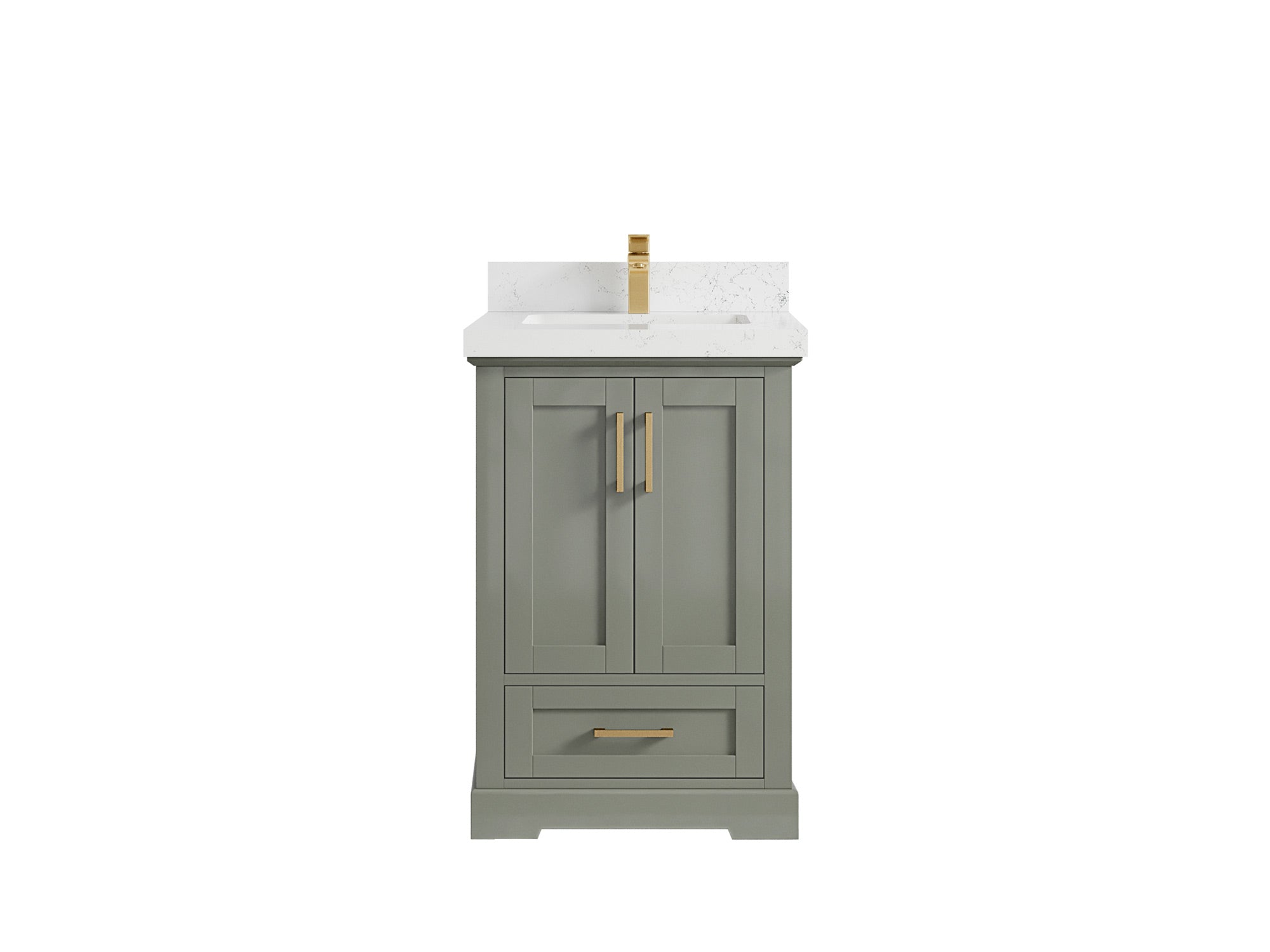 Boston 24 in. W x 22 in. D Single Sink Bathroom Vanity - Willow Bath and Vanity