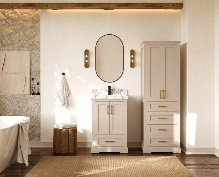 Boston 24 in. W x 22 in. D Single Sink Bathroom Vanity - photo 5