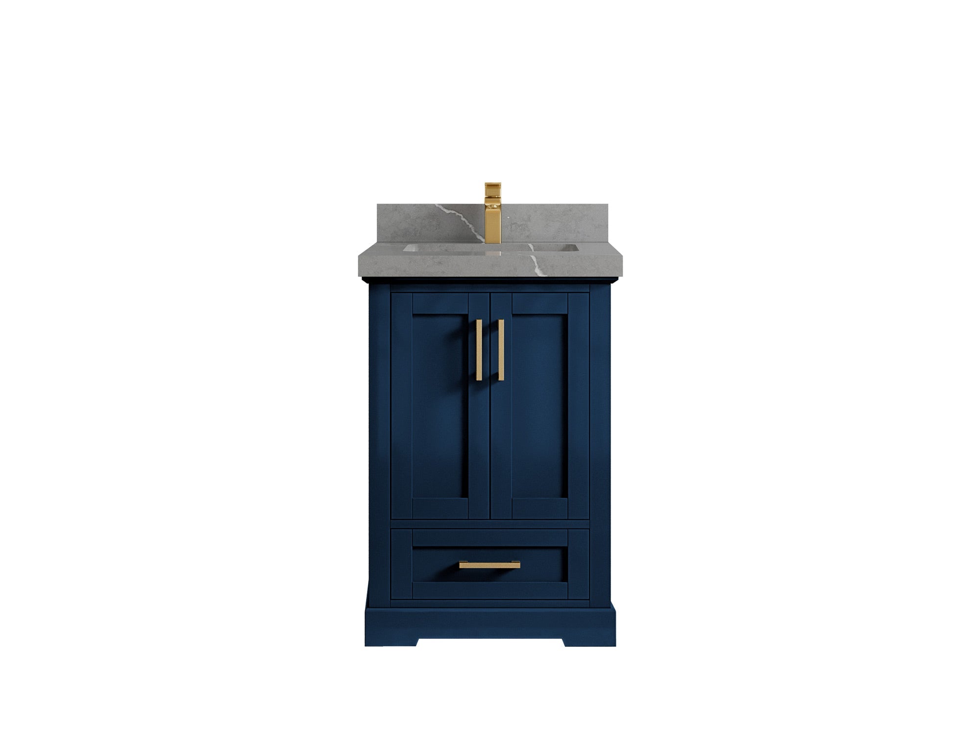 Boston 24 in. W x 22 in. D Single Sink Bathroom Vanity - Willow Bath and Vanity
