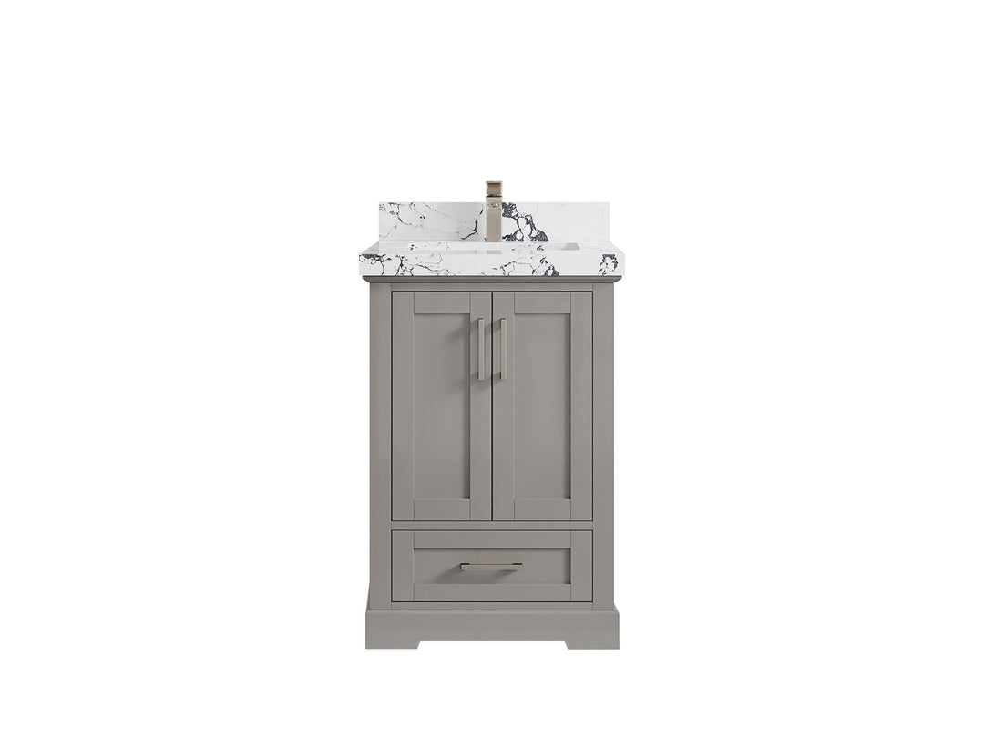 Boston 24 in. W x 22 in. D Single Sink Bathroom Vanity - Willow Bath and Vanity
