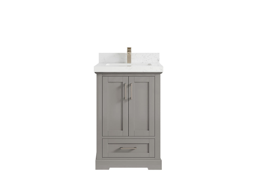 Boston 24 in. W x 22 in. D Single Sink Bathroom Vanity - Willow Bath and Vanity