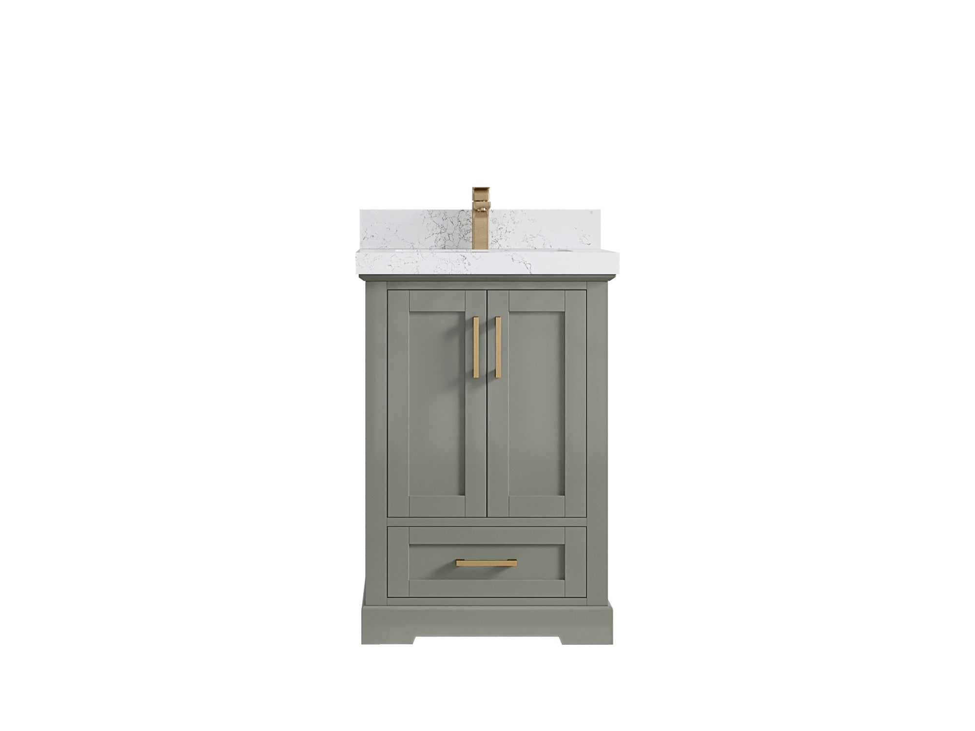 Boston 24 in. W x 22 in. D Single Sink Bathroom Vanity - Willow Bath and Vanity