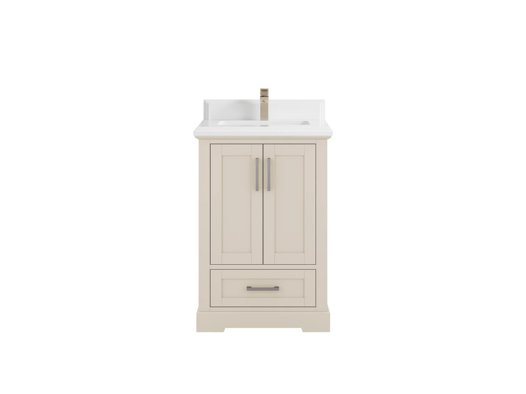 Boston 24 in. W x 22 in. D Single Sink Bathroom Vanity - Willow Bath and Vanity