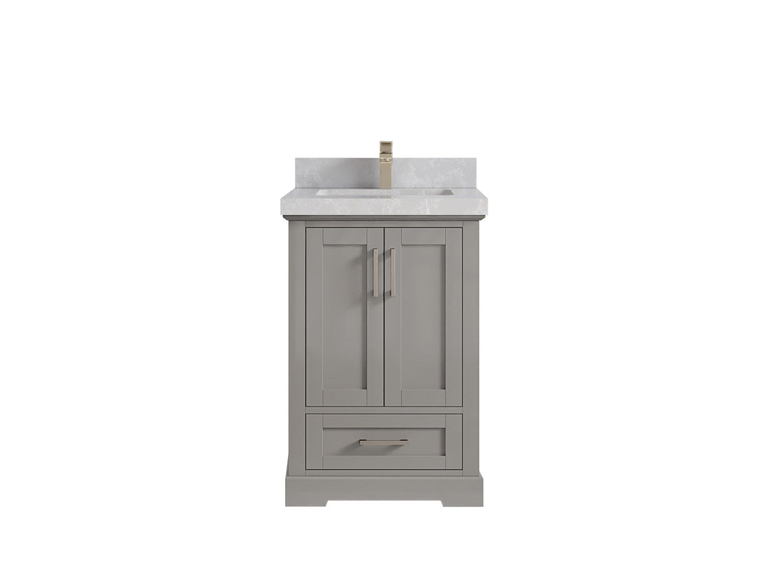Boston 24 in. W x 22 in. D Single Sink Bathroom Vanity - Willow Bath and Vanity