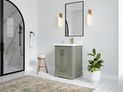 Boston 24 in. W x 22 in. D Single Sink Bathroom Vanity - photo 2