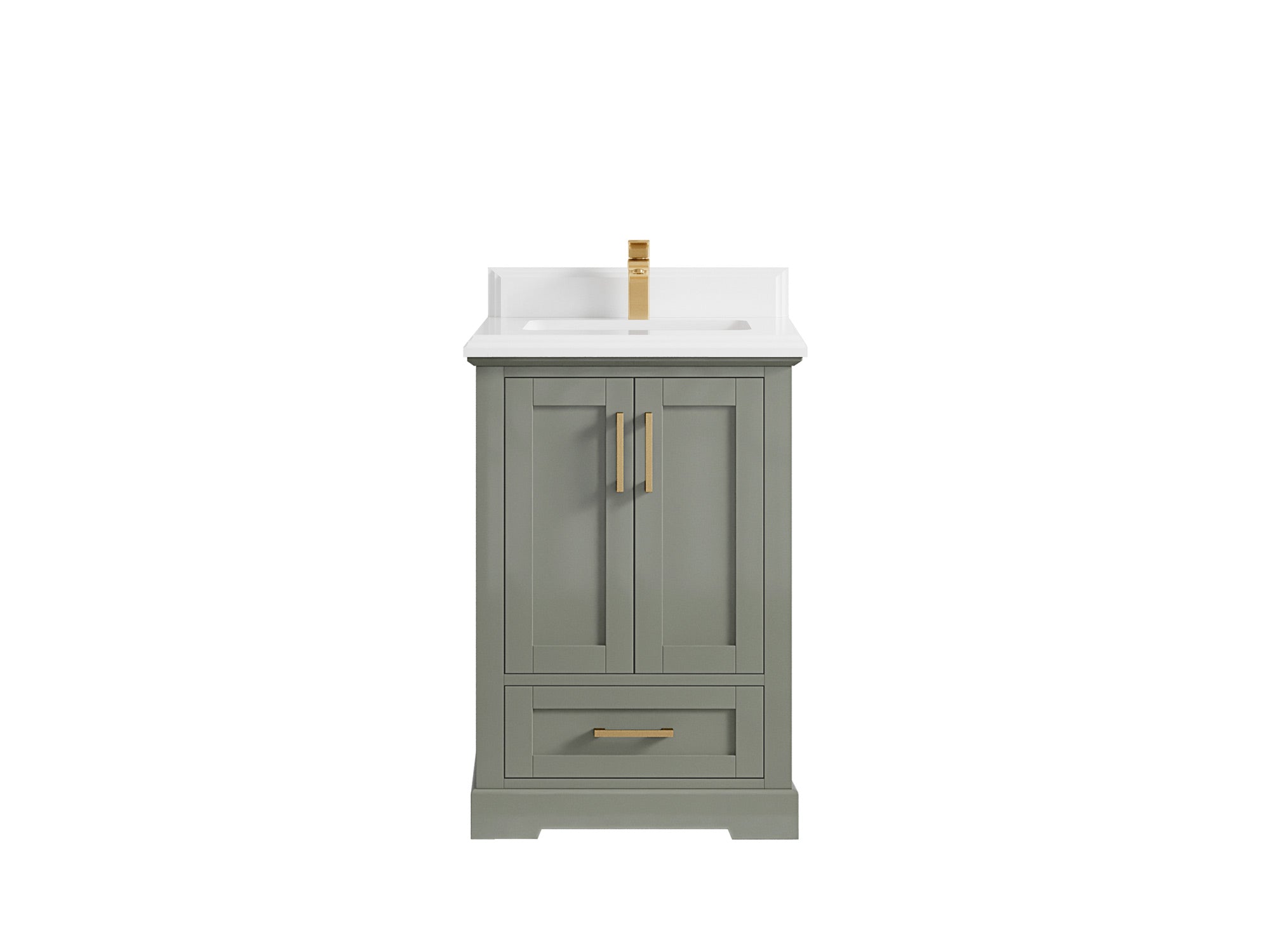 Boston 24 in. W x 22 in. D Single Sink Bathroom Vanity - Willow Bath and Vanity