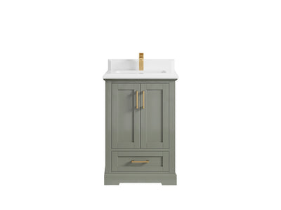 Boston 24 in. W x 22 in. D Single Sink Bathroom Vanity - Willow Bath and Vanity