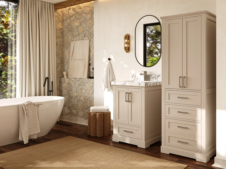 Boston 24 in. W x 22 in. D Single Sink Bathroom Vanity - photo 2