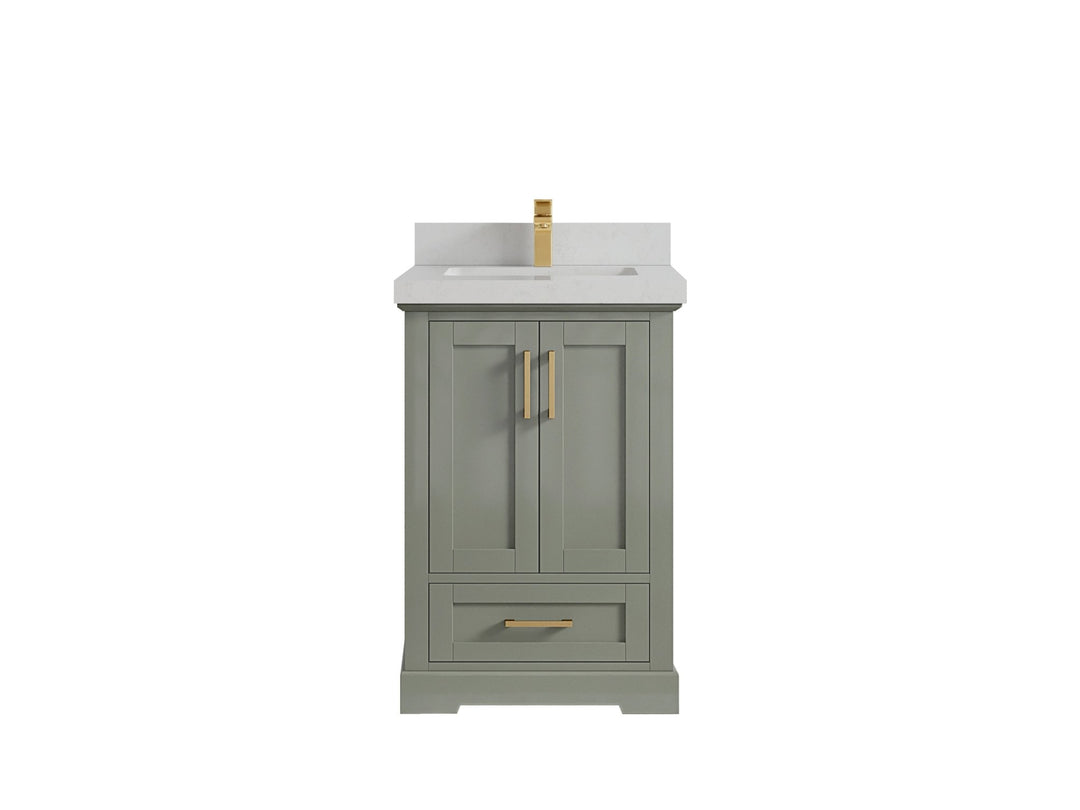 Boston 24 in. W x 22 in. D Single Sink Bathroom Vanity - Willow Bath and Vanity