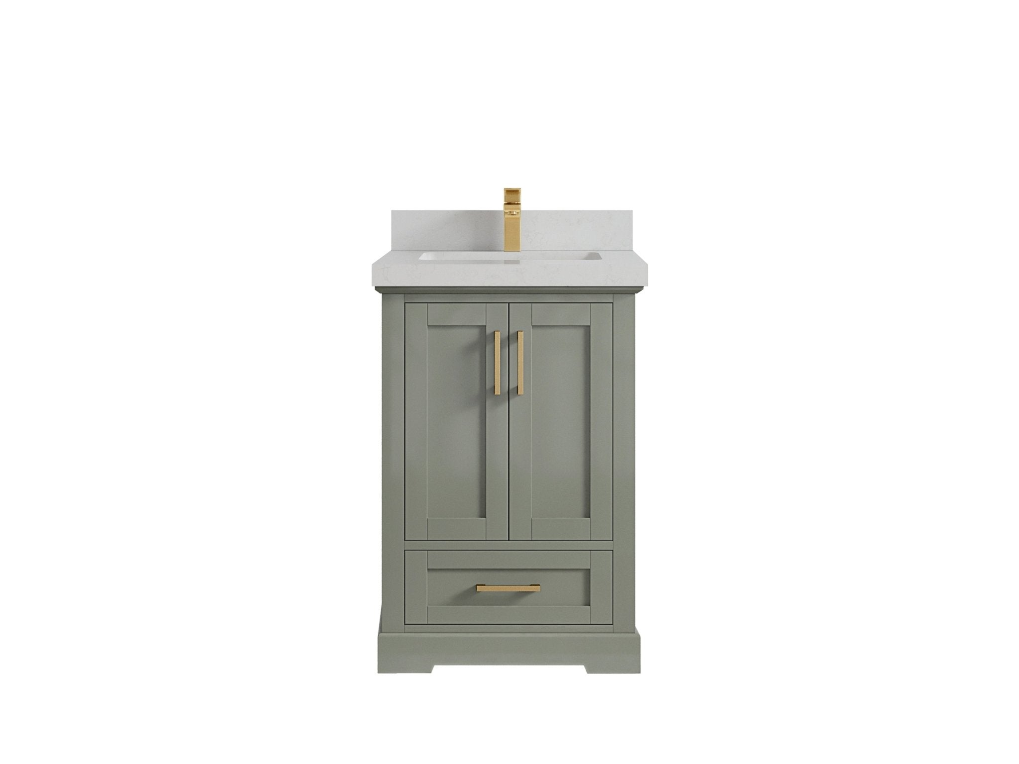 Boston 24 in. W x 22 in. D Single Sink Bathroom Vanity - Willow Bath and Vanity