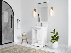 Boston 24 in. W x 22 in. D Single Sink Bathroom Vanity - photo 2
