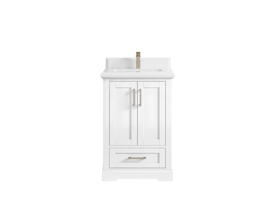 Boston 24 in. W x 22 in. D Single Sink Bathroom Vanity - Willow Bath and Vanity