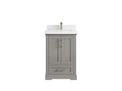Boston 24 in. W x 22 in. D Single Sink Bathroom Vanity - Willow Bath and Vanity
